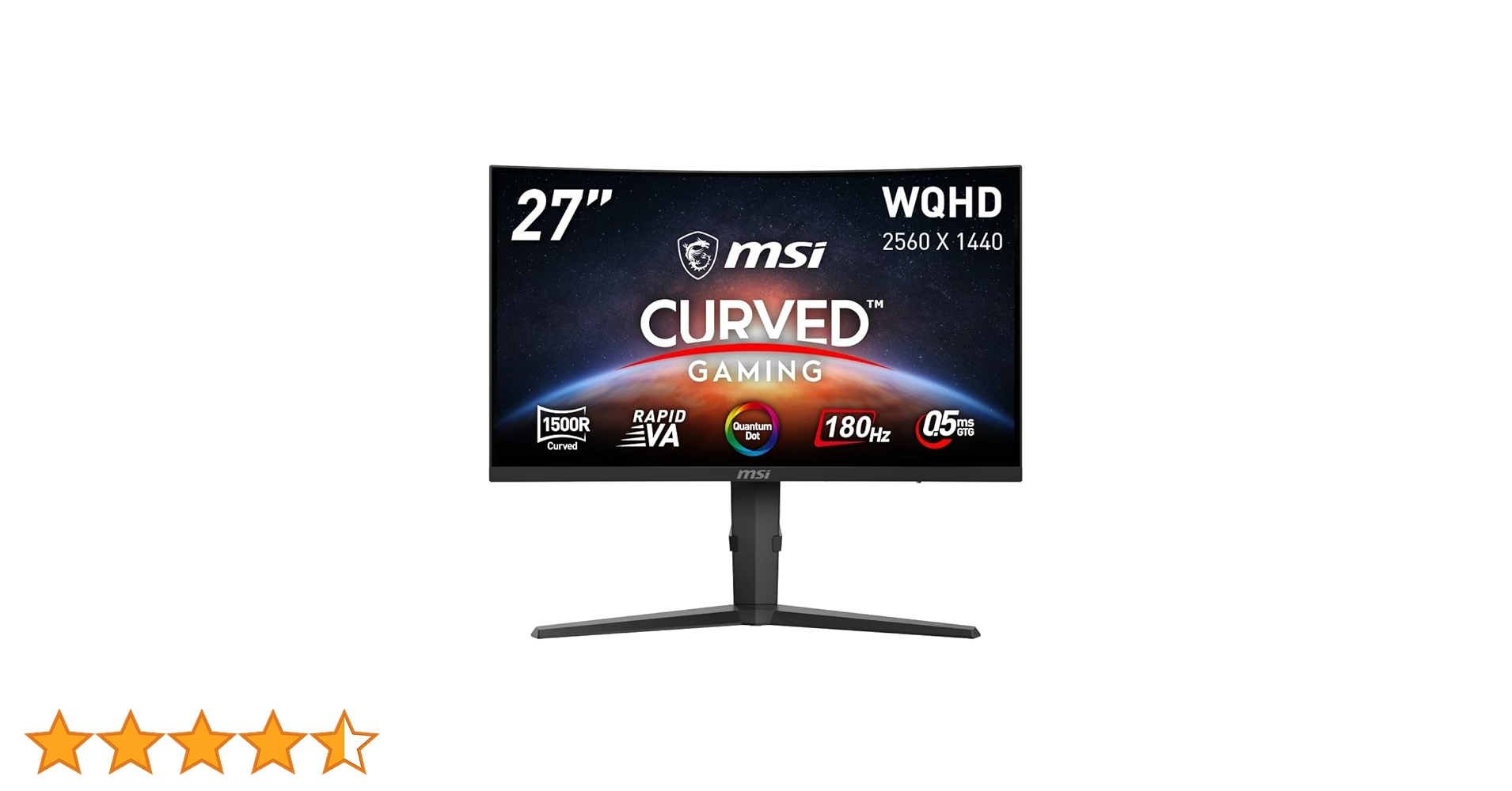 Amazon.co.jp: MSI 湾曲ゲーミングモニター MAG 275CQRF QD E2 27